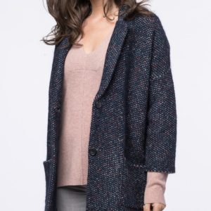 Cashmere trui met textuur bestellen via fashionciao