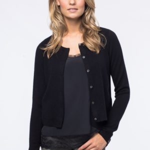 Kort vestje van cashmere bestellen via fashionciao