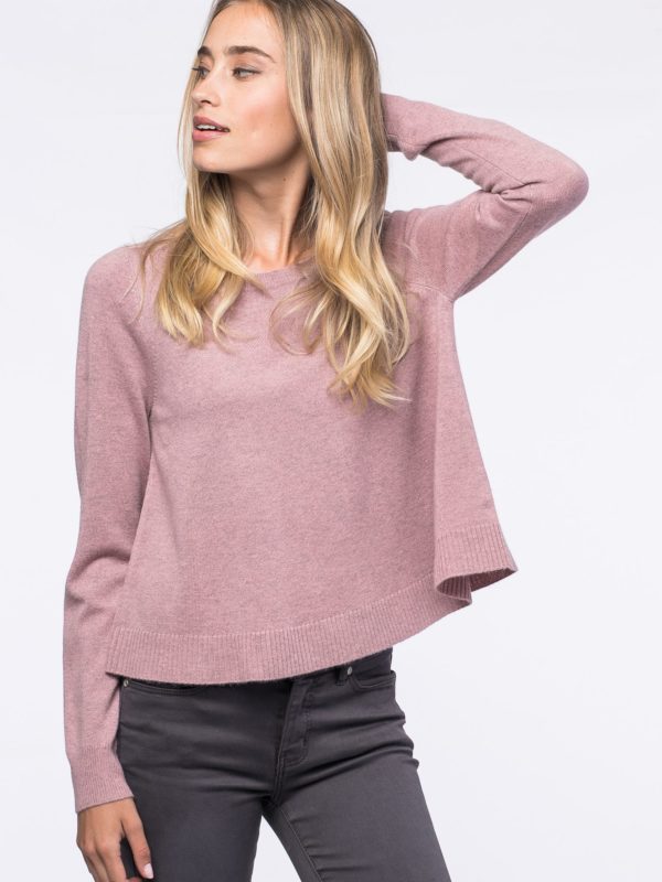 Sweater in A-lijn van cashmere bestellen via fashionciao