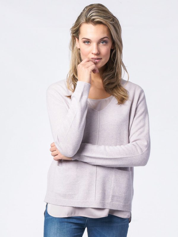 Cashmere sweater met zakken bestellen via fashionciao