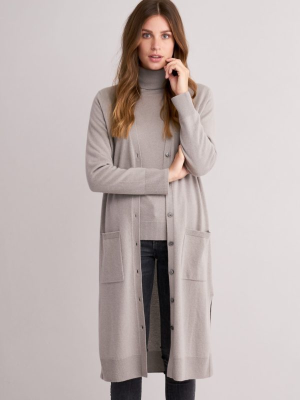 Lang vest van baby cashmere bestellen via fashionciao