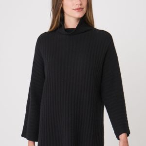 Geribde cashmere trui met opstaande kraag bestellen via fashionciao