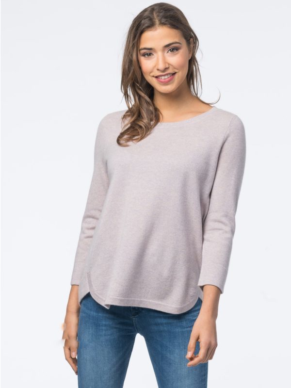 Gebreide trui van cashmere en zijde bestellen via fashionciao