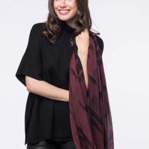 Poncho met rolkraag bestellen via fashionciao