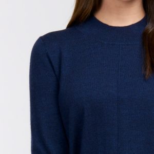 Gebreide sweater met opstaande kraag bestellen via fashionciao