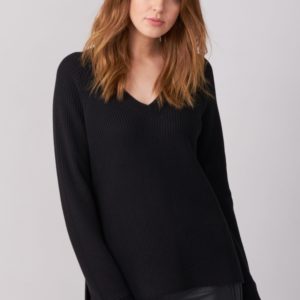 Katoenen V-hals pullover bestellen via fashionciao