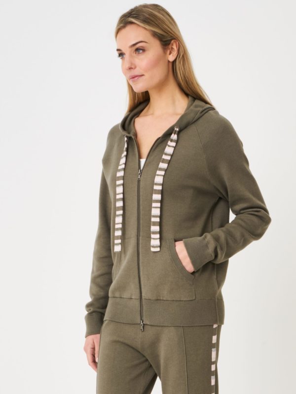 Dames hoodie van organisch katoenmix bestellen via fashionciao