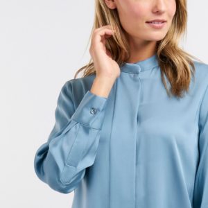 Klassieke zijden blouse bestellen via fashionciao