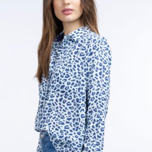 Zijden blouse met luipaardprint bestellen via fashionciao