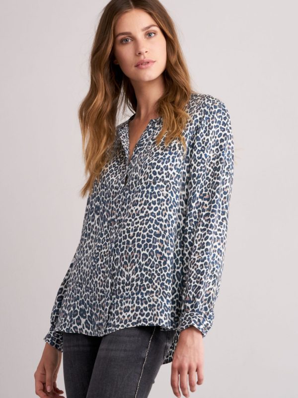 Blouse met luipaardprint bestellen via fashionciao