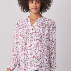 Zijden blouse met paisley-print bestellen via fashionciao