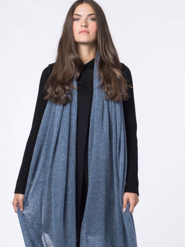 Oversized sjaal van cashmere bestellen via fashionciao