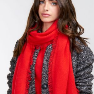 Cashmere sjaal met franjes bestellen via fashionciao