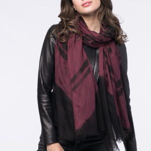 Geweven sjaal met kleurverloop bestellen via fashionciao