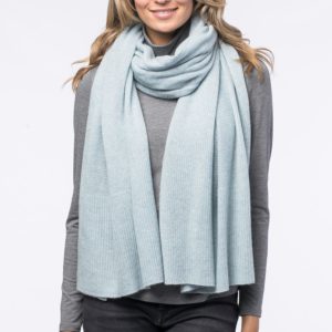 Sjaal met textuur van cashmere bestellen via fashionciao