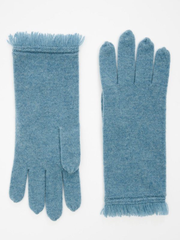 Cashmere handschoenen met franje bestellen via fashionciao