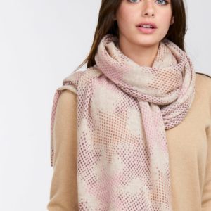 Cashmere sjaal met sterrenprint bestellen via fashionciao