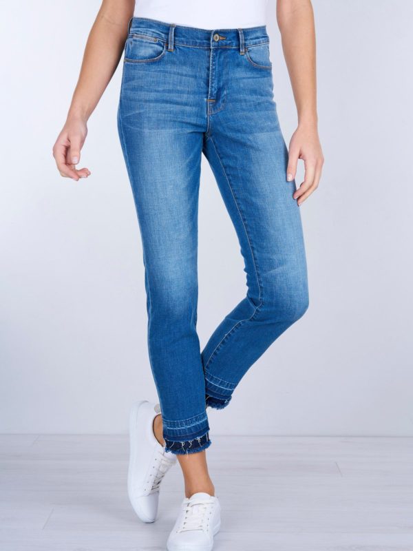 Jeans met gerafelde zoom bestellen via fashionciao