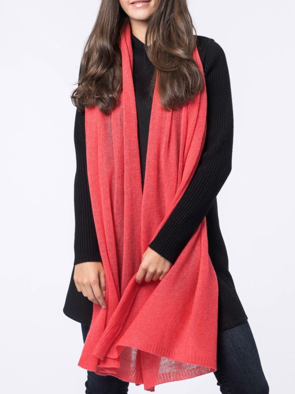 Gebreide sjaal van cashmere bestellen via fashionciao