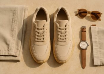 Beige heren sneakers: dé stille kracht in je outfit