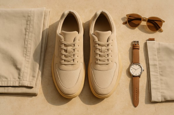 Beige heren sneakers: dé stille kracht in je outfit